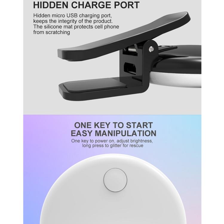 適用於 iPhone、Galaxy、華為、小米、LG、HTC 及其他智慧型手機，RK17 黑色、RK17 粉色、RK17 白色