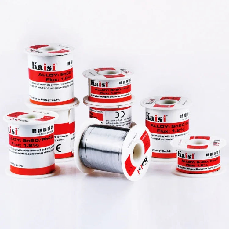 Kaisi 0.3mm松香芯錫鉛焊錫線，50g，0.3mm 50g