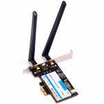 TX-9260AC 無線 AC 雙頻 802.11ac 1730Mbps 桌面 PCI-e WiFi 適配器 + 藍牙 5.0 WLAN 網卡，適用於 Intel 9260ac，TX-9260AC 1730Mbps