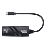 15厘米 USB-C / Type-C 轉 RJ45 千兆乙太網路轉接器，RJ45
