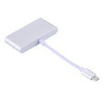 5 合 1 Micro SD + SD + USB 3.0 + USB 2.0 + Micro USB 埠轉 USB-C / Type-C OTG 組合讀卡器，適用平板、智慧型手機、電腦，5 合 1（銀色）、5 合 1（金色）