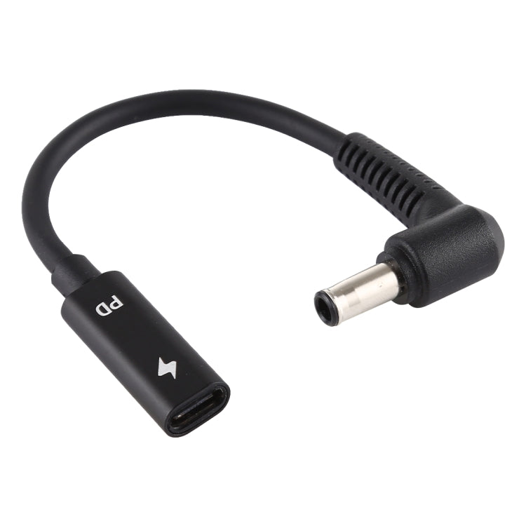 DP 5.0 x 1.0mm 轉 Type-C 母頭電源轉接充電線