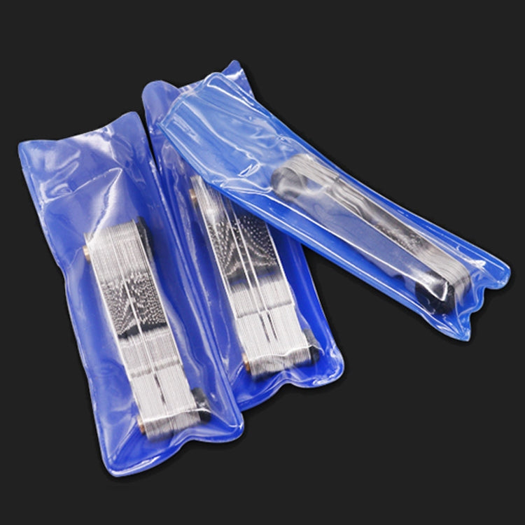30 件美制螺距螺紋刀片 60 度 CR 不鏽鋼螺紋規，30 件螺紋規