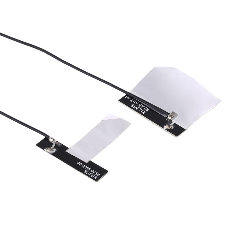 1 對 IPX4 9260ac WiFi 4G 雙頻天線 PFC 軟排線，適用於 M.2，長度：46cm 63cm