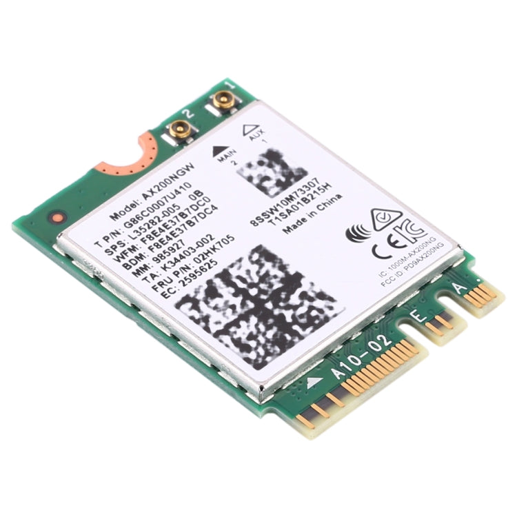 雙頻 AX200 2400Mbps 無線 AX200NGW NGFF M.2 藍牙 5.0 WiFi 網卡，2.4G/5G 802.11 ac/ax