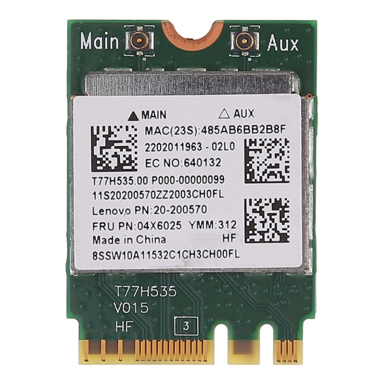 RTL8723BE 300Mbps 802.11n M.2 NGFF 無線網卡，Mini PCI-E WiFi 及藍牙 4.0，適用 Lenovo E450 E550 E555 Y50，型號 04x6025，RTL8723BE