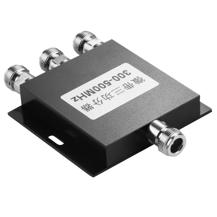 300-500MHz N 母頭轉接器 3 路微帶線功率分配器，微帶線功率分配器