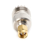 SMA 公頭轉 UHF 母頭射頻同軸連接器轉接器，公頭轉 UHF 母頭