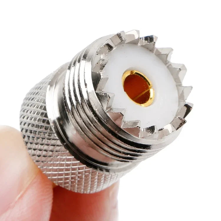 SMA 公頭轉 UHF 母頭射頻同軸連接器轉接器，公頭轉 UHF 母頭