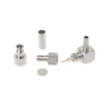 2 合 1 TS9 / CRC9 公頭直角射頻同軸卡片連接器用於 RG174 / 178 / 316 LMR100