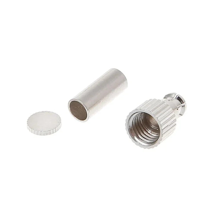 2 合 1 TS9 / CRC9 公頭直角射頻同軸卡片連接器用於 RG174 / 178 / 316 LMR100