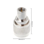 FMEJ/UHFJ FME 公頭轉 UHF 公頭連接器轉接頭