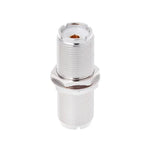 UHFKKY UHF 母頭轉母頭連接器轉接頭，延長版本