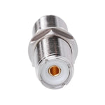 UHFKKY UHF 母頭轉母頭連接器轉接頭，延長版本