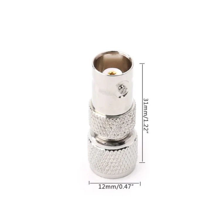BNC 母頭轉迷你 UHF 公頭連接器轉接頭