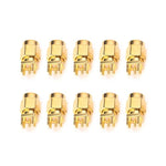 10 個 1.6mm SMA 母頭插座 PCB 夾裝射頻連接器