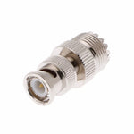 BNC 公頭插頭轉 UHF SO239 UHF SO239 PL-259 母頭插座射頻轉接頭