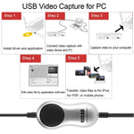 EZCAP USB 2.0 視頻擷取卡裝置，EZCAP 170