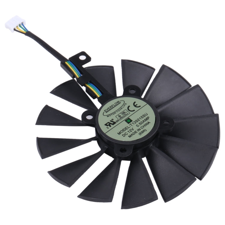 T129215SM 95MM 電腦VGA散熱風扇 適用於華碩Strix RX470 O4G遊戲4針13葉片