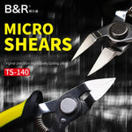 B&R TS-140 130mm 5英寸高精度電線電纜剪切鉗，B&R TS-140