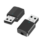 藍牙5.0 音頻接收器 USB 藍牙適配器 藍牙發射器 支援 Win8/10，ZF169