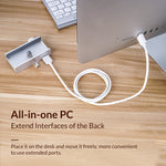 ORICO MH2AC-U3 夾式2埠USB3.0集線器 帶SD卡讀卡器