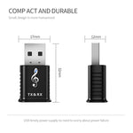 MSD168 2 合 1 藍牙發射接收器迷你 3.5mm AUX 立體聲無線藍牙 5.0 適配器，適用於汽車、電視、電腦、MP3