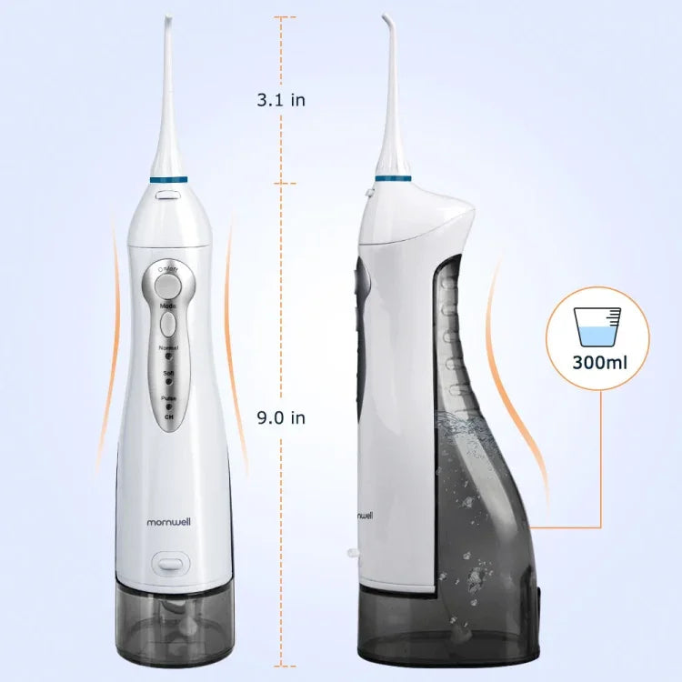 Mornwell D52 USB充電式水牙線機 IPX7防水口腔沖洗器，D52