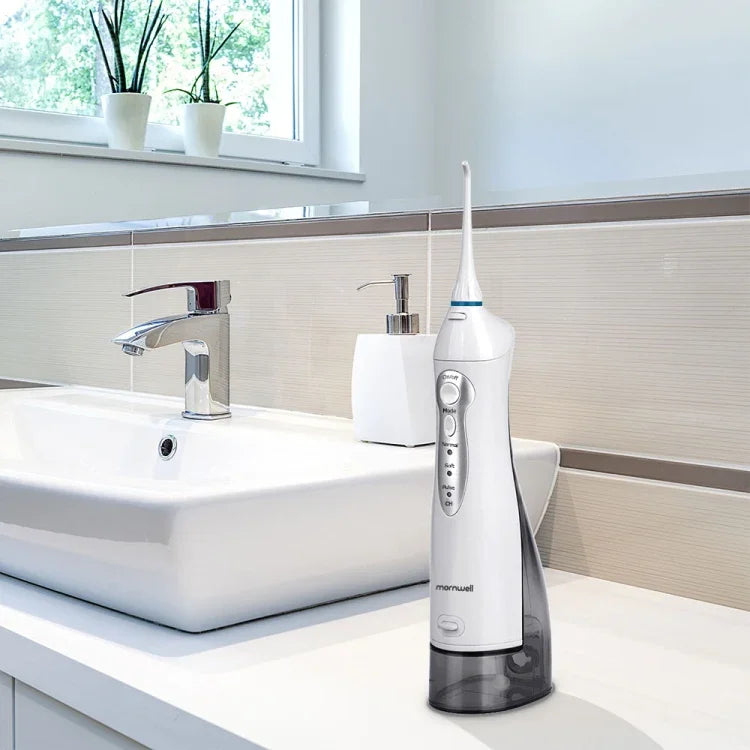 Mornwell D52 USB充電式水牙線機 IPX7防水口腔沖洗器，D52