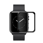 2片裝 mocolo 0.33mm 9H 3D 圓邊鋼化玻璃膜，適用於 Apple Watch Series 3 38mm，Apple Watch Series 3 40mm，Apple Watch Series 4 42mm，Apple Watch Series 4 44mm