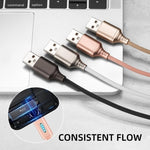 Intelligent automatic Power off charging Line for Zinc Alloy for luminous data Line of Apple running Lamp