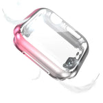 適用於 Apple Watch Series 4/5/6 & Watch SE 1/2/3 44mm 漸層全包 TPU 保護殼，適用於 Apple Watch Series 5 & 4 44mm