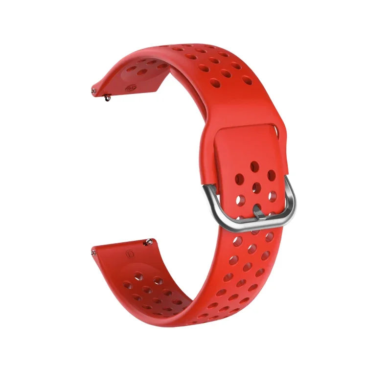 20mm 透氣多孔錶帶，內扣設計，適用於 Huami Amazfit GTS / Samsung Galaxy Watch Active 2 / Huawei Watch GT2 42MM