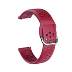 20mm 透氣多孔錶帶，內扣設計，適用於 Huami Amazfit GTS / Samsung Galaxy Watch Active 2 / Huawei Watch GT2 42MM