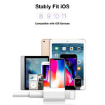 PD 18W USB-C / Type-C轉8針閃充數據線，適用於iPhone X / 11 / 11 Pro / 11 Pro Max / XR / SE 2020，1米，2米