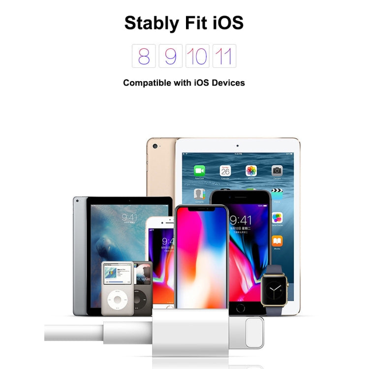 PD 18W USB-C / Type-C轉8針閃充數據線，適用於iPhone X / 11 / 11 Pro / 11 Pro Max / XR / SE 2020，1米，2米
