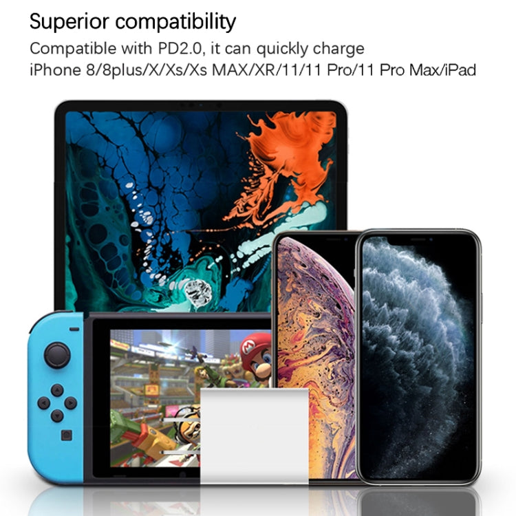 2 合 1 單 USB-C / Type-C 埠旅行充電器 + 3A PD 3.0 USB-C / Type-C 對 USB-C / Type-C 快充數據線組，線長：1米，18W 1米