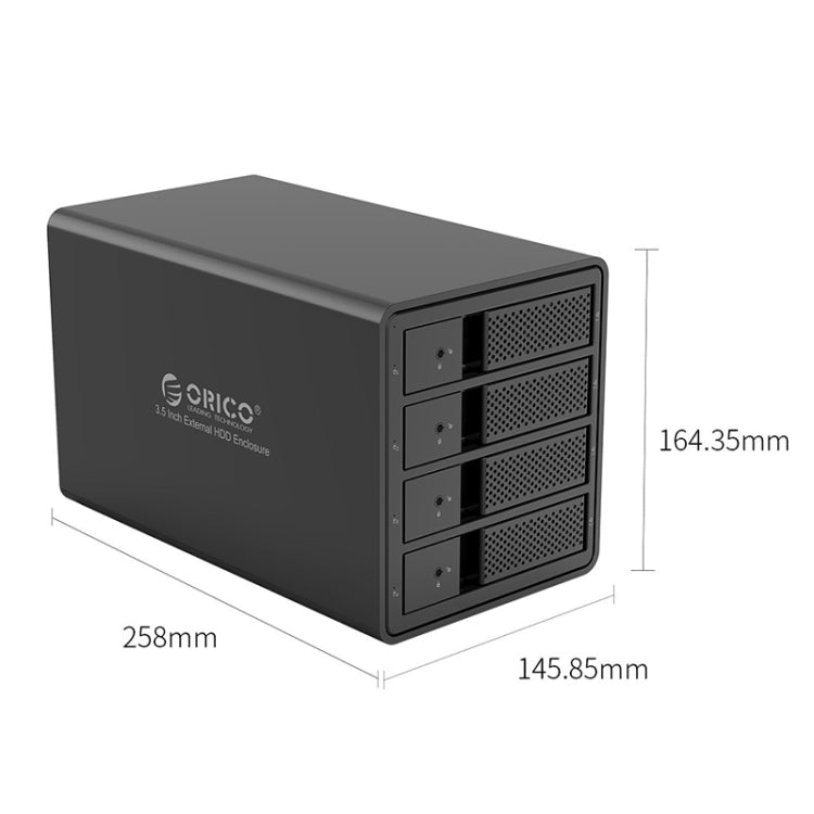 ORICO 9548U3-BK 3.5 吋多槽硬碟外接盒