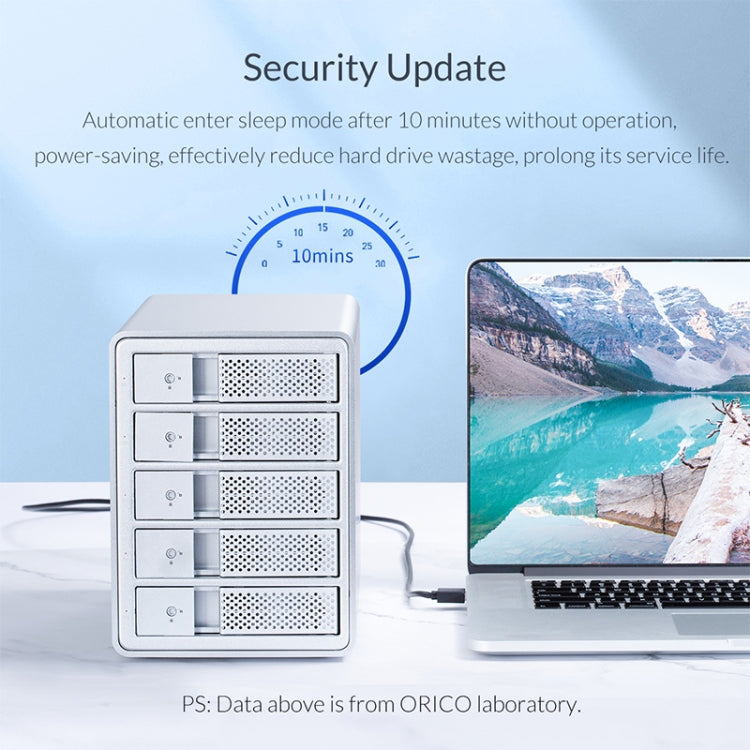 ORICO 9548U3-BK 3.5 吋多槽硬碟外接盒