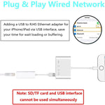 ZS-S1827 四合一 SD 卡 + TF 卡 + 8 Pin 充電 + USB 介面轉 8 Pin 介面攝影機讀卡器轉接器，支援所有 iOS 系統