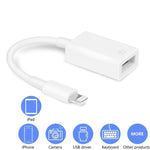 FA-STAR ZS-KL21826 8 針轉 USB 3.0 OTG 轉接器，支援 IOS 13 及以上版本