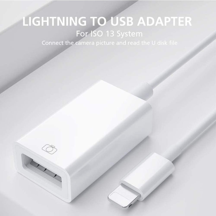 FA-STAR ZS-KL21826 8 針轉 USB 3.0 OTG 轉接器，支援 IOS 13 及以上版本