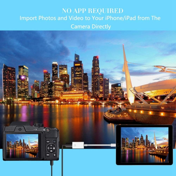 FA-STAR ZS-KL21826 8 針轉 USB 3.0 OTG 轉接器，支援 IOS 13 及以上版本