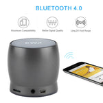 EWA A150 便攜迷你藍牙喇叭無線HiFi立體聲強勁低音音樂Boom Box金屬低音炮，支援Micro SD卡及3.5mm AUX