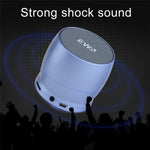 EWA A150 便攜迷你藍牙喇叭無線HiFi立體聲強勁低音音樂Boom Box金屬低音炮，支援Micro SD卡及3.5mm AUX