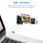 EDUP EP-AC1651 USB WIFI 無線網卡 650Mbps 雙頻 5G/2.4GHz 外接無線網路卡 Wifi 接收器 適用筆記型電腦 Windows MacOS
