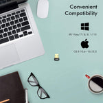 EDUP EP-AC1651 USB WIFI 無線網卡 650Mbps 雙頻 5G/2.4GHz 外接無線網路卡 Wifi 接收器 適用筆記型電腦 Windows MacOS