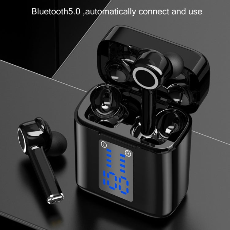 T&G TG905 TWS 藍牙耳機無線運動耳機，5D 立體聲耳機，附 LED 顯示與充電盒