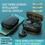 T20 TWS 藍牙 5.0 觸控無線藍牙耳機 三燈 LED 電量顯示與充電盒 支援通話與語音助理