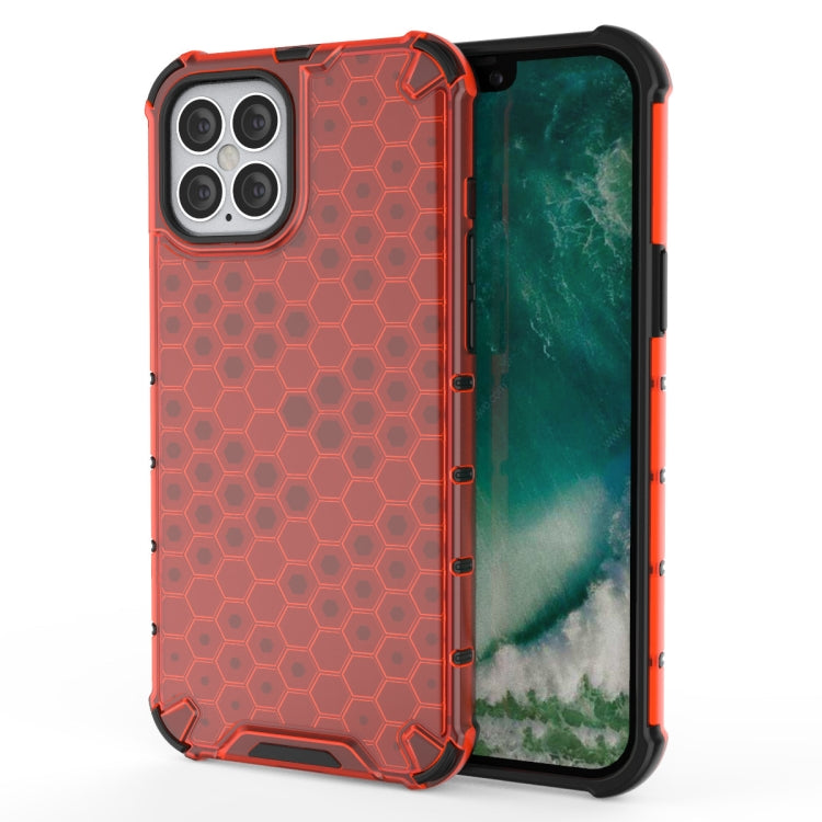 For iPhone 12 5.4 inch Shockproof Honeycomb PC + TPU Case, For iPhone 12 mini